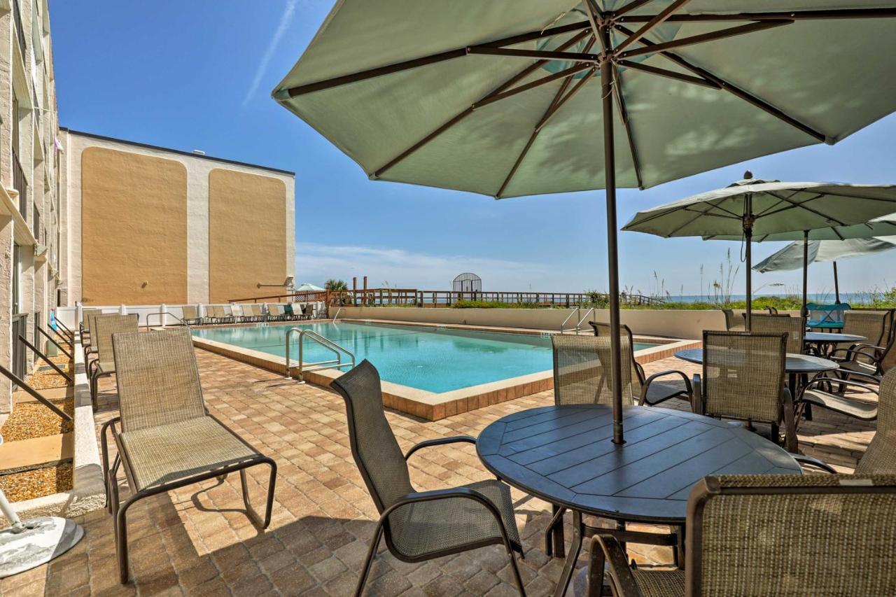 Oceanfront St Augustine Studio With Pool Access! St. Augustine Eksteriør bilde