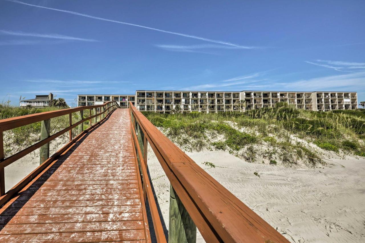 Oceanfront St Augustine Studio With Pool Access! St. Augustine Eksteriør bilde