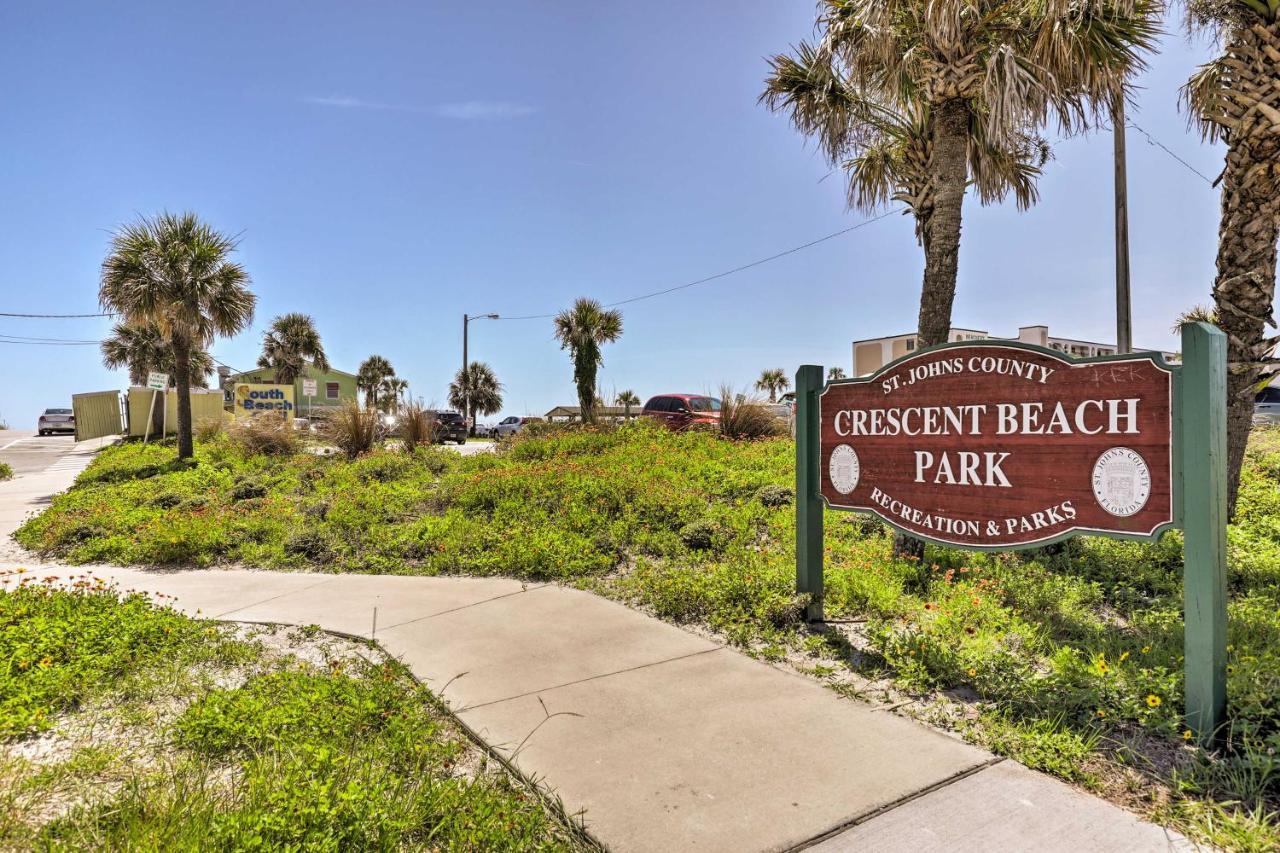 Oceanfront St Augustine Studio With Pool Access! St. Augustine Eksteriør bilde